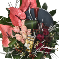 Egzotično cveće sa slatkišima